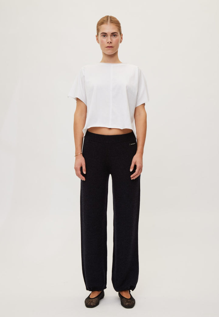Wool Pants - Dark Navy Melange