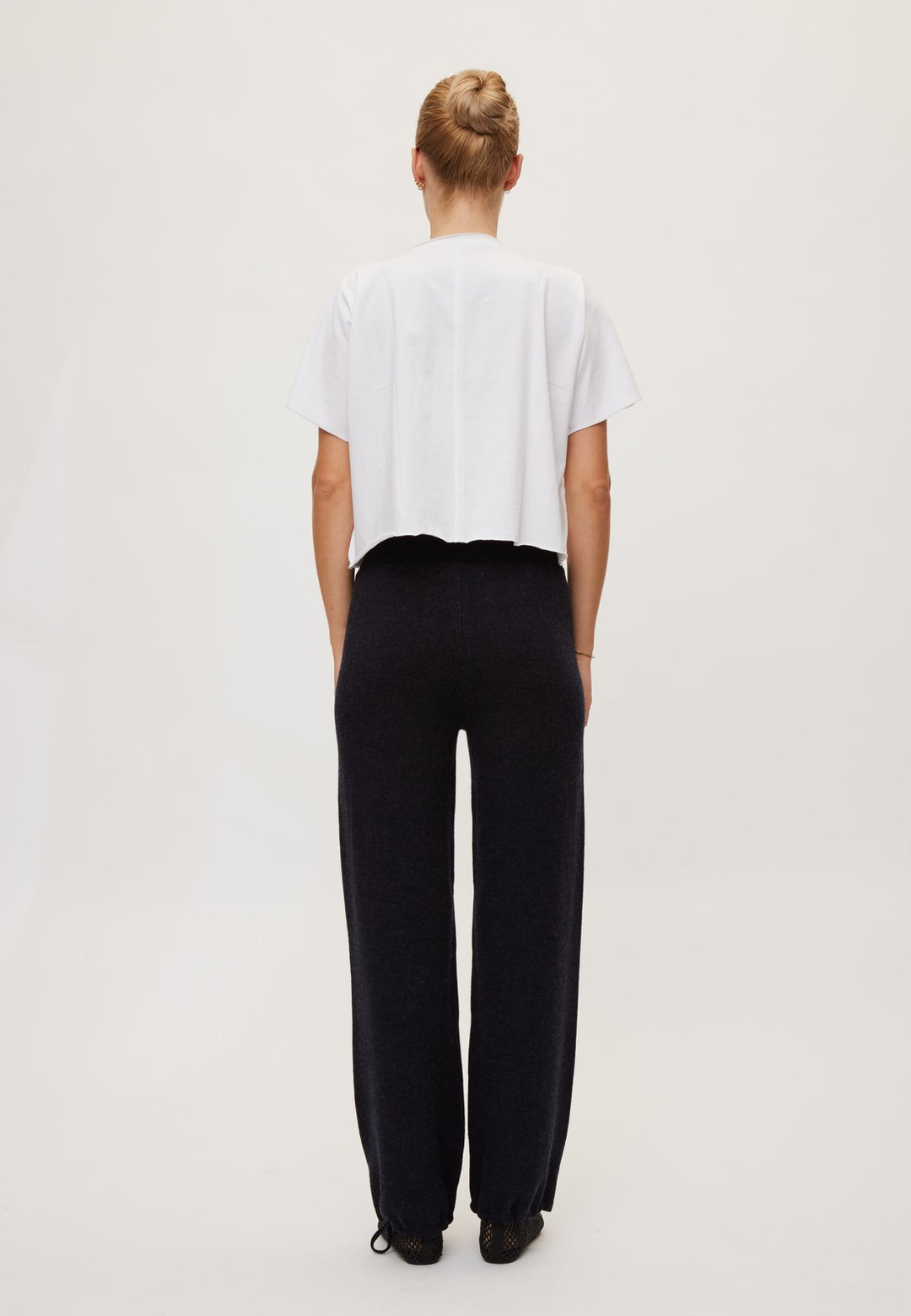 Wool Pants - Dark Navy Melange