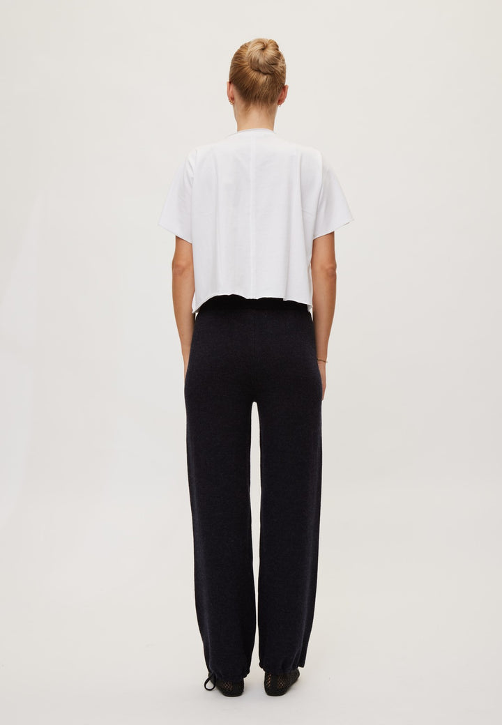 Wool Pants - Dark Navy Melange