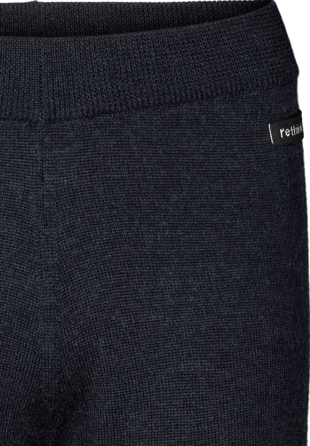 Wool Pants - Dark Navy Melange