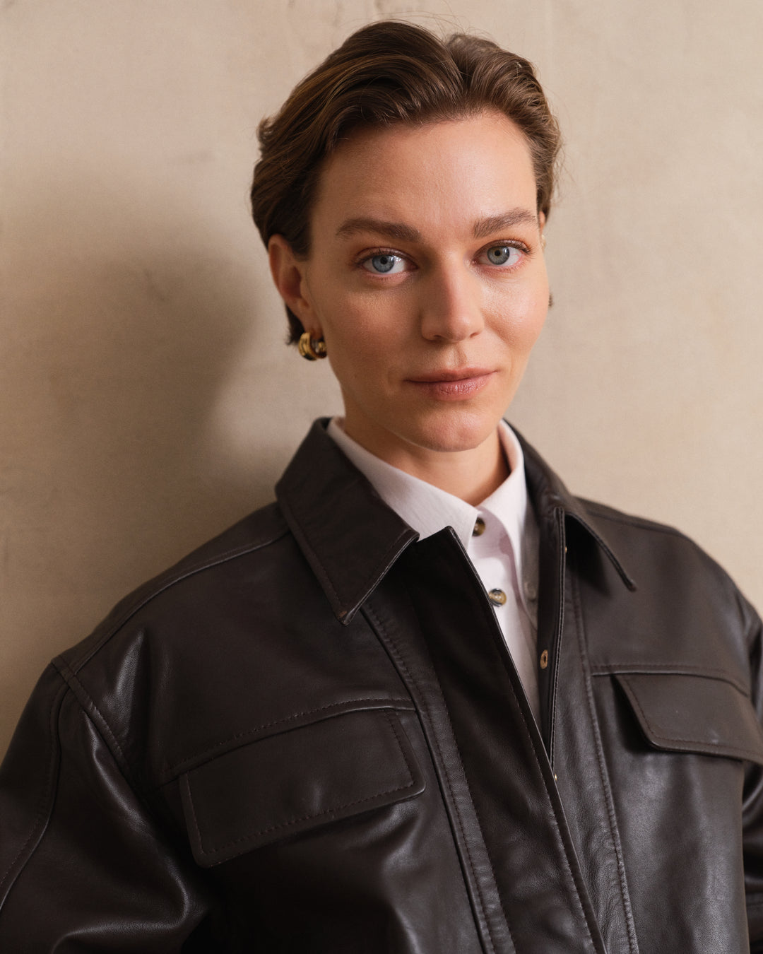 Taktil Lily Leather Jacket