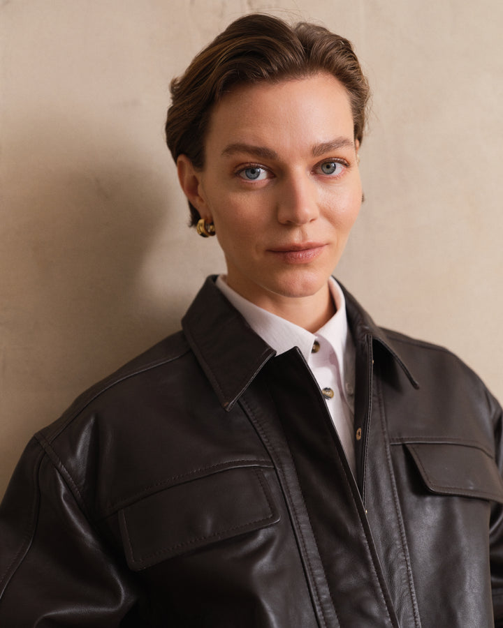 Taktil Lily Leather Jacket