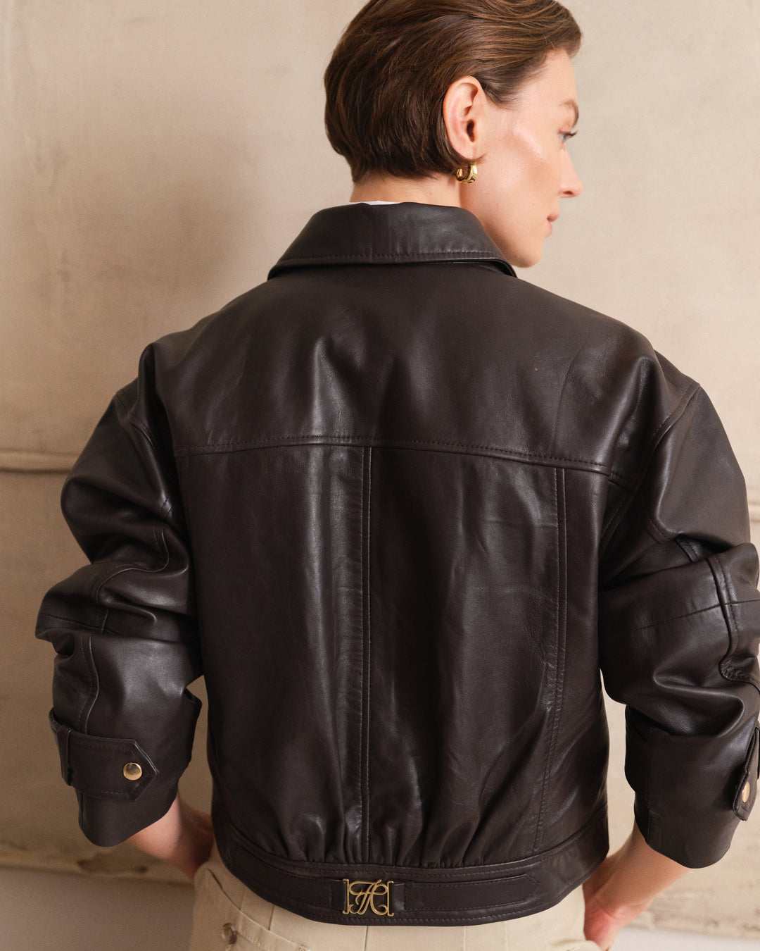 Taktil Lily Leather Jacket