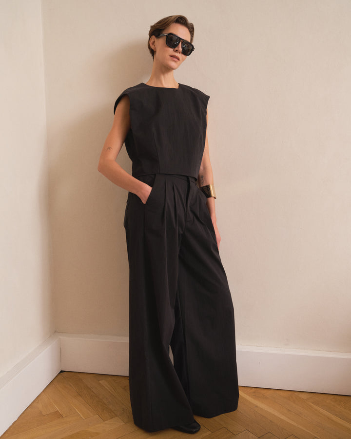 Tania Tailored Pant, Black