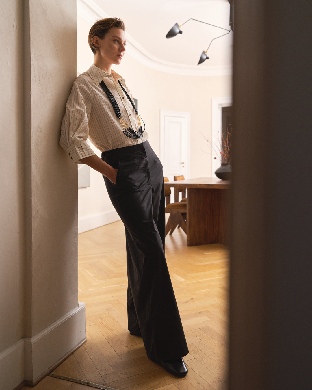 Tania Tailored Pant, Black