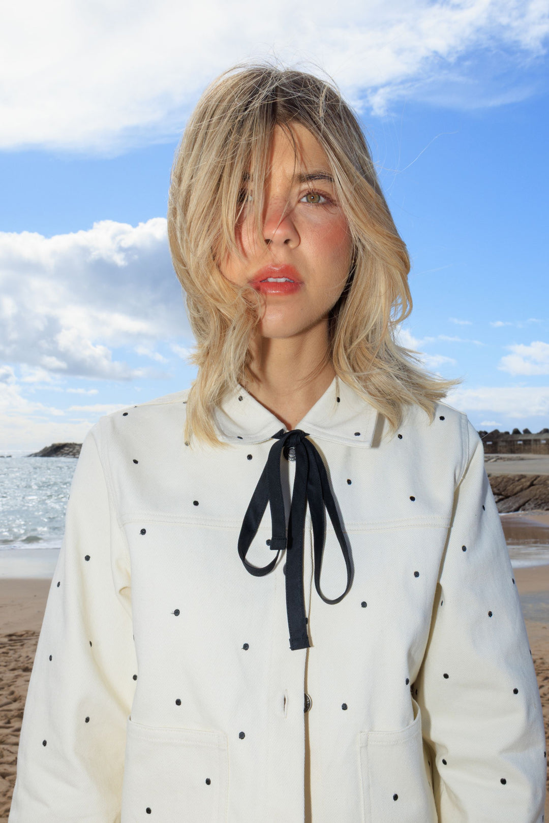 Livingston Jacket, Polka Dot