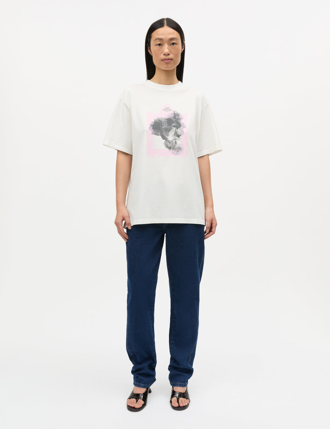 Cotton Jersey Dassel Tee - Light Pink