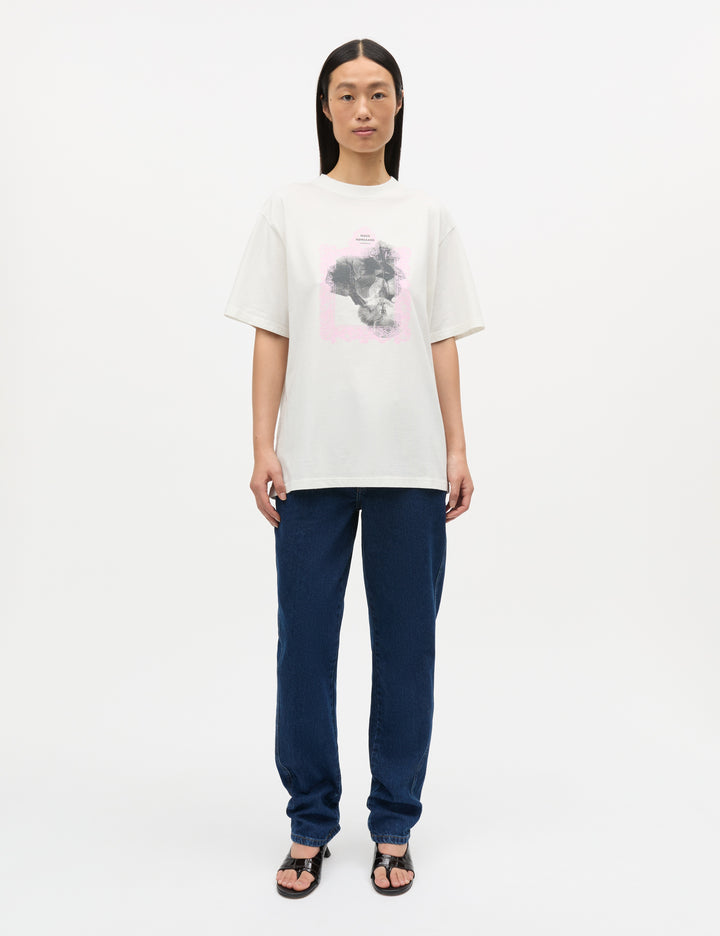 Cotton Jersey Dassel Tee - Light Pink