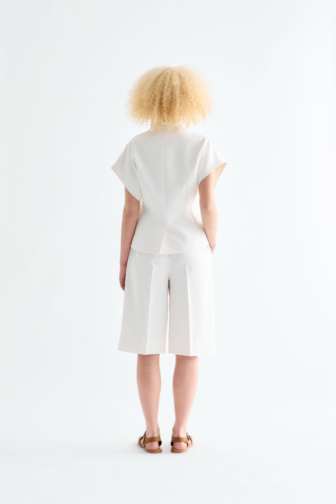 Minju Blouse, Egret