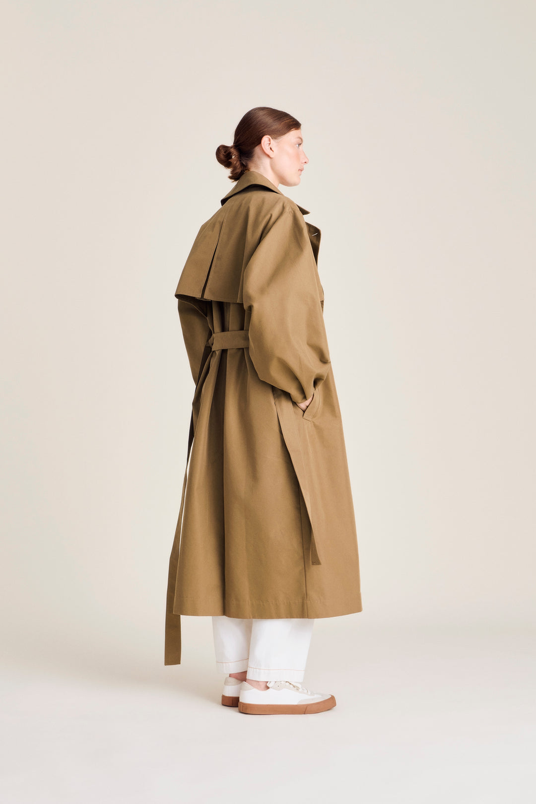 Tinaco Trenchcoat, Sandy Brown