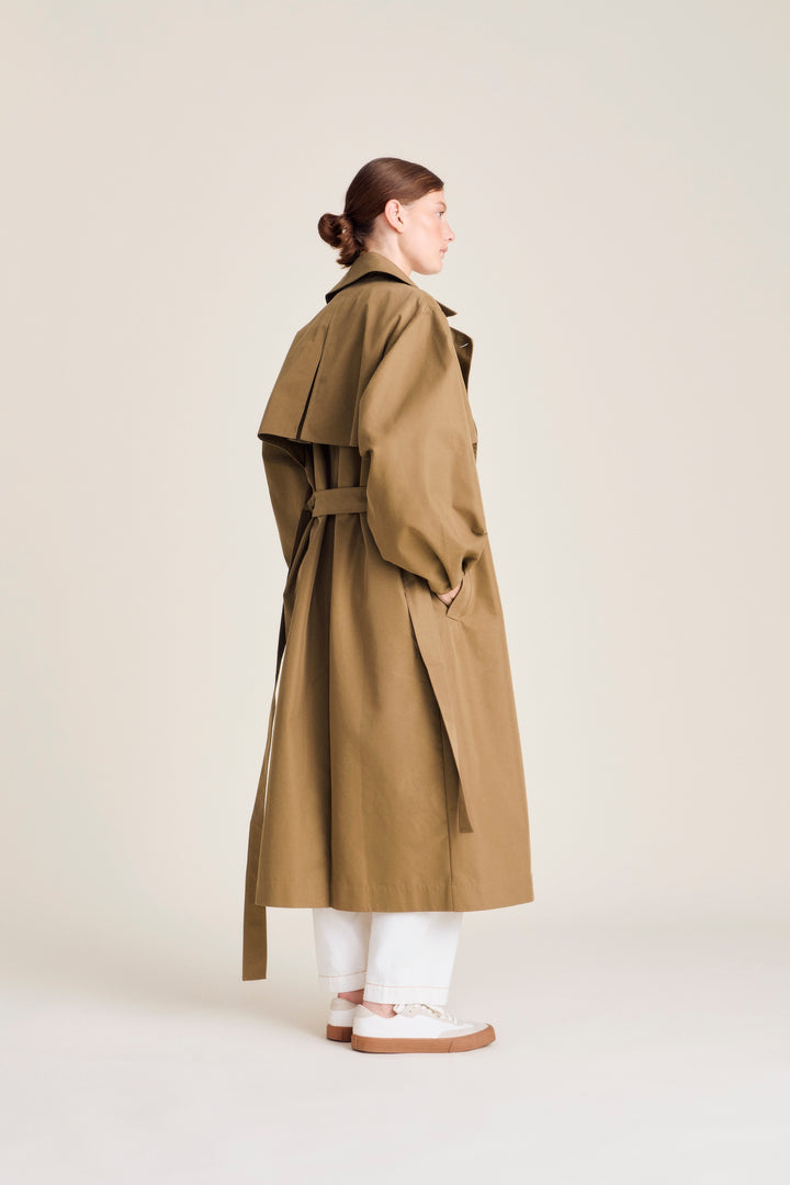 Tinaco Trenchcoat, Sandy Brown
