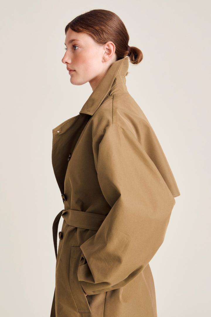 Tinaco Trenchcoat, Sandy Brown