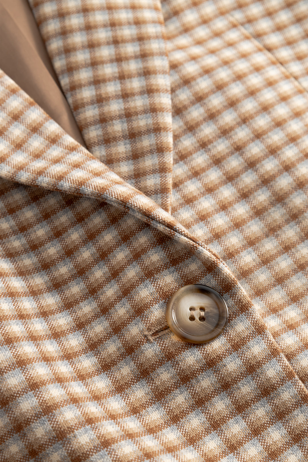 Noomi Blazer, Brown Multi Check