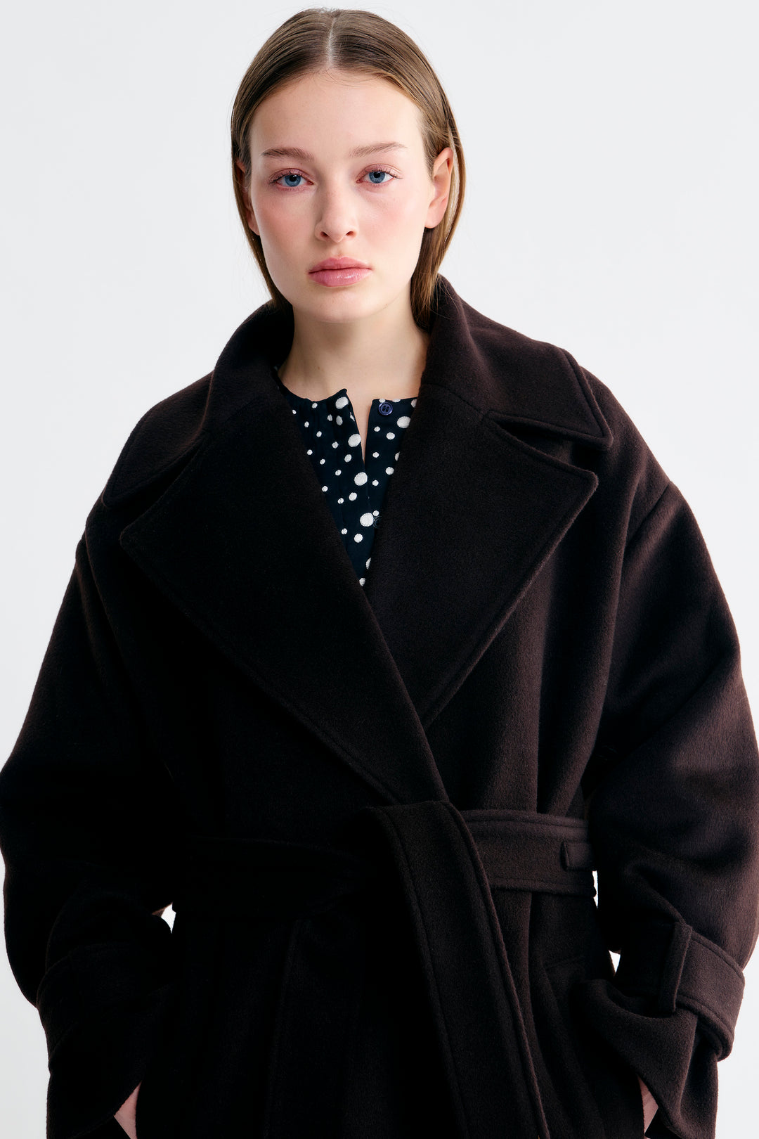 Ibi Coat - Chestnut
