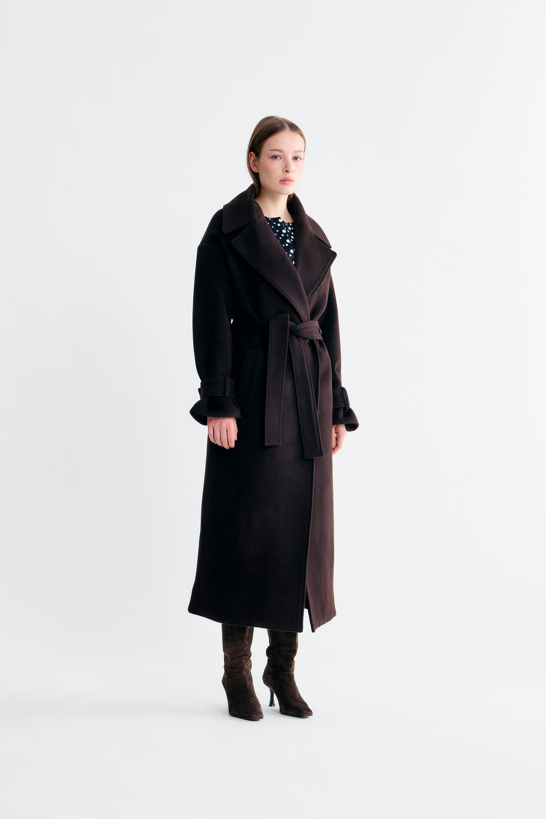 Ibi Coat - Chestnut
