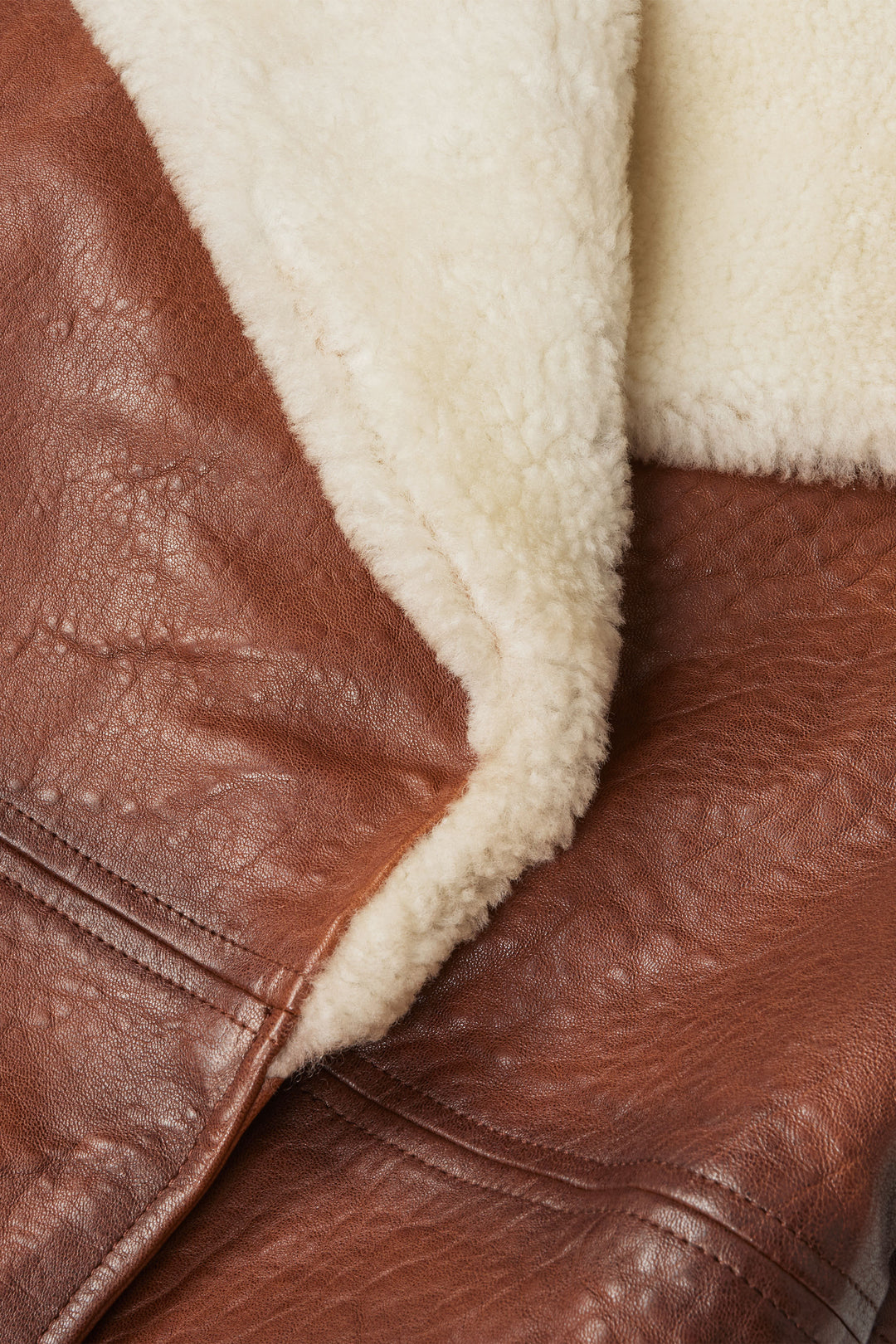 Jayleen Leather Jacket - Cognac
