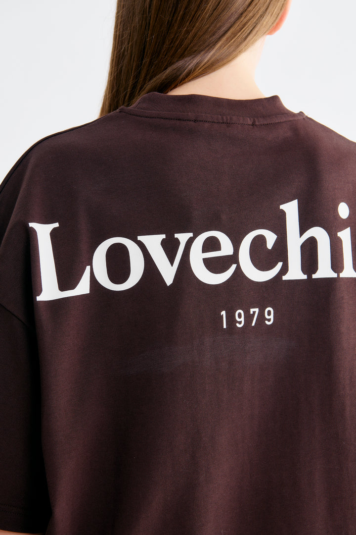 Aria T-Shirt - Chestnut
