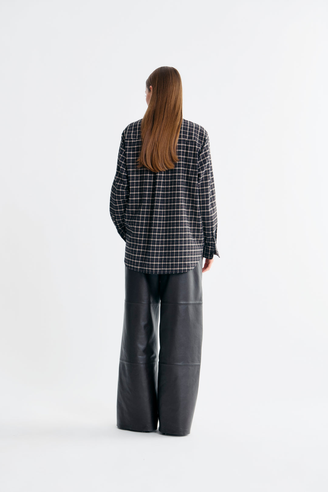 Lana Leather Pants - Chestnut