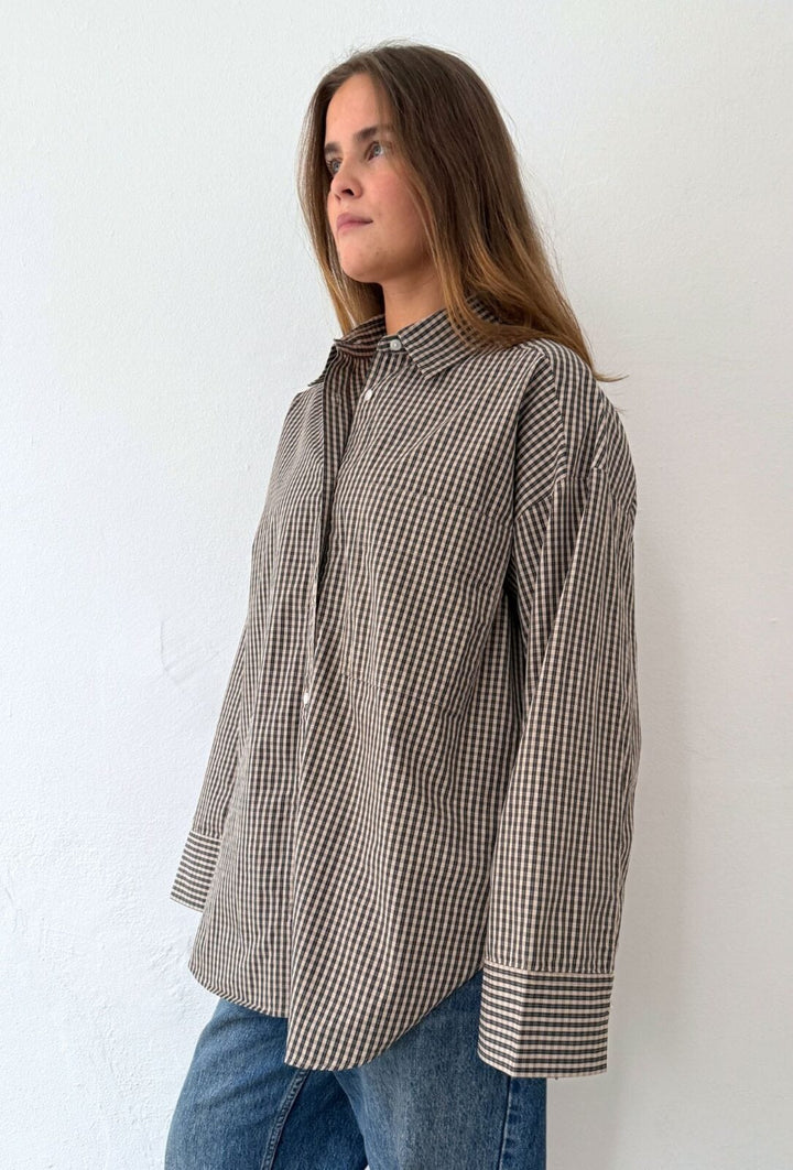 Fie Check Shirt - Nature