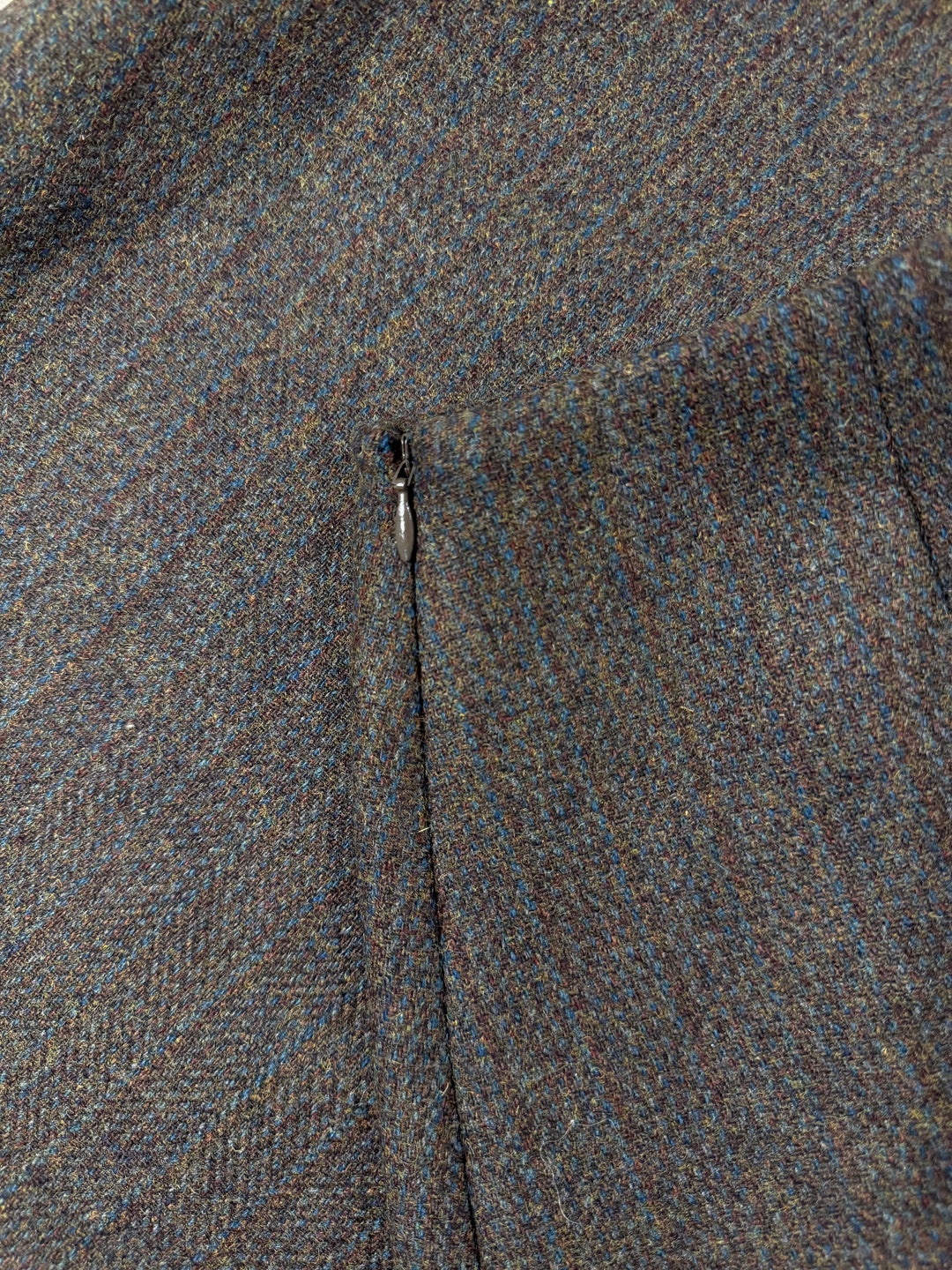 Louisa Wool Skirt - Brown Melange