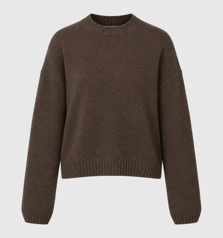 Constantine Cashmere Sweater - Brown Melange