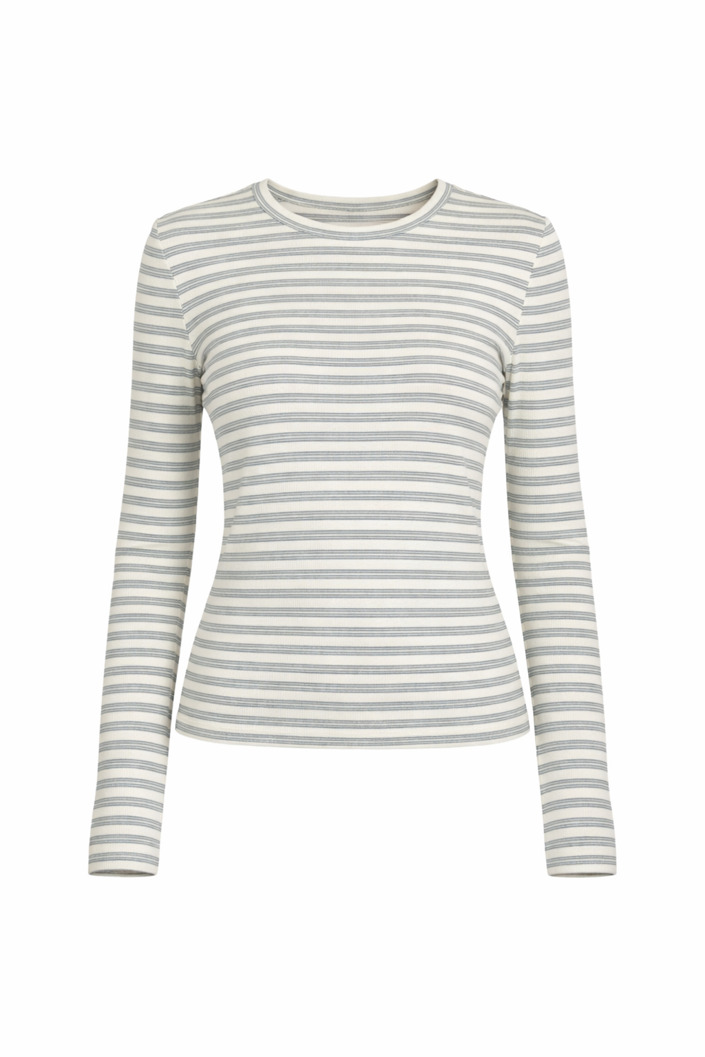 Cafia Stripe Top, Light Blue