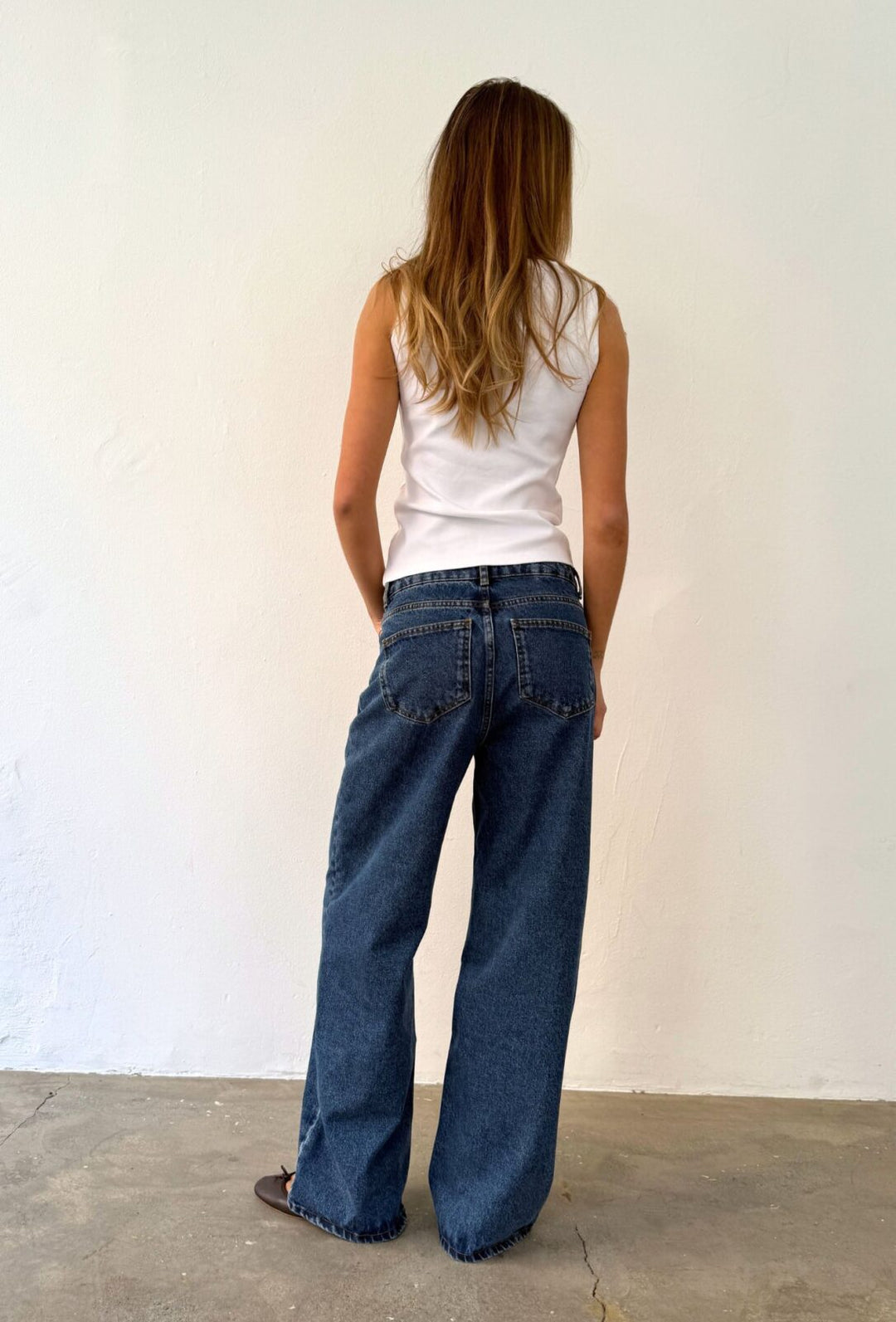 Bridget Jeans - Mid Blue Denim // FORPÖNTUN