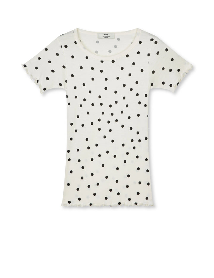 Pointella Trixy Tee, Dots Vanilla