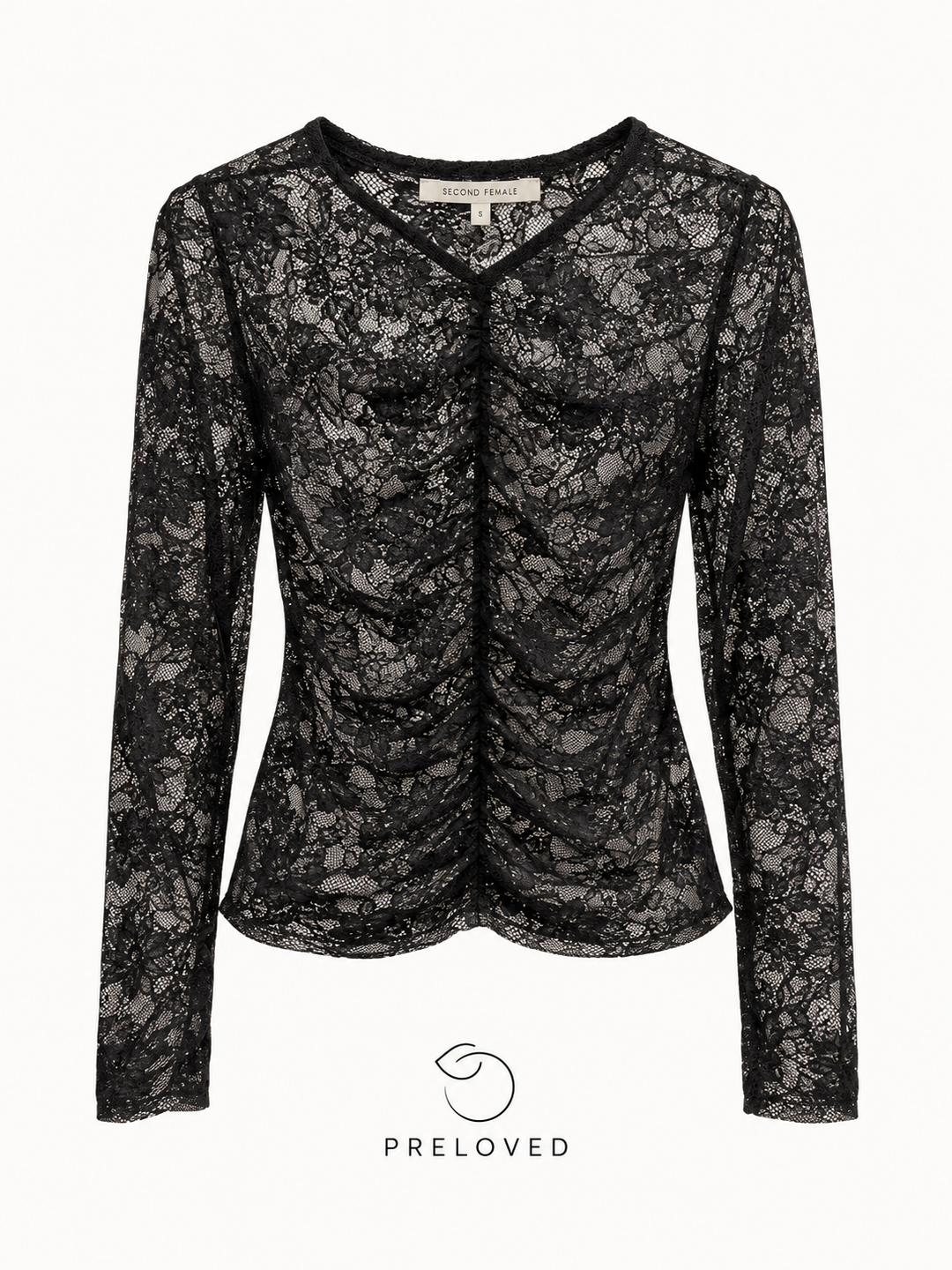 Pre-loved | Lace Top S