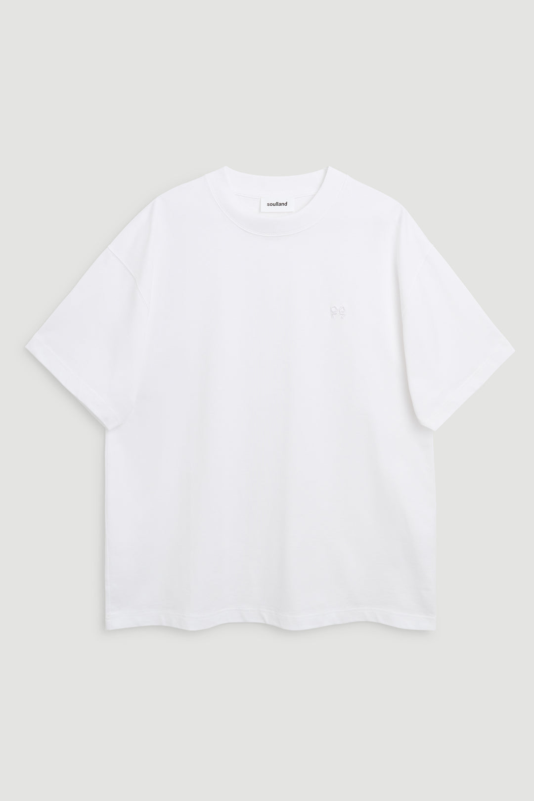 Soulland Bow Embroidered T-shirt