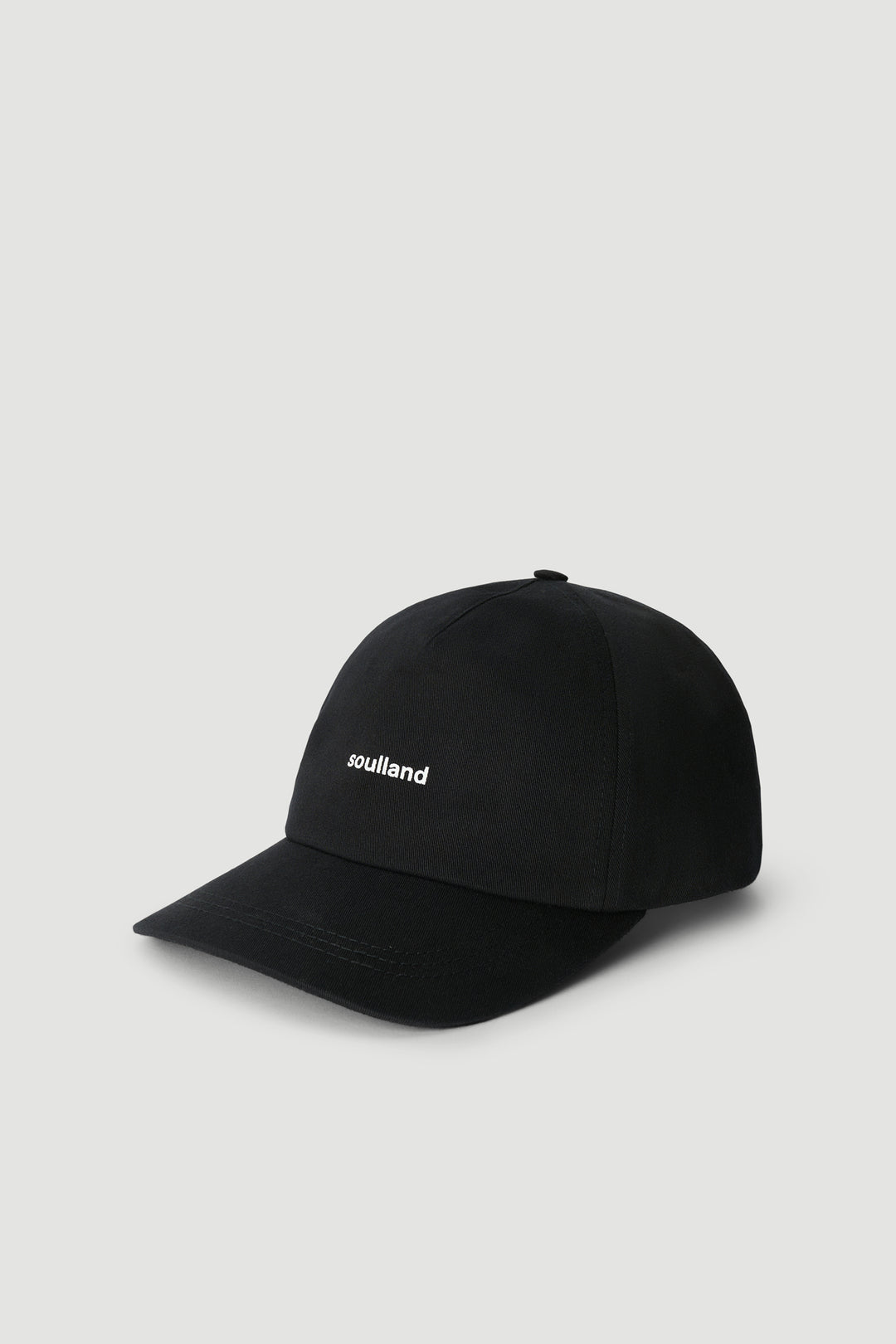 Soulland Classic Logo Cap, Black