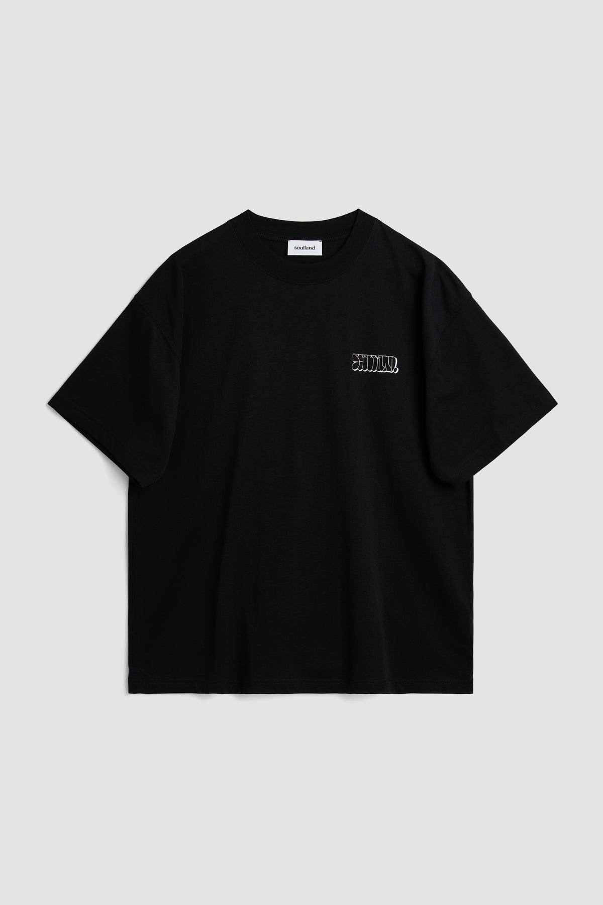 KAI grafitti front &amp; back, Black