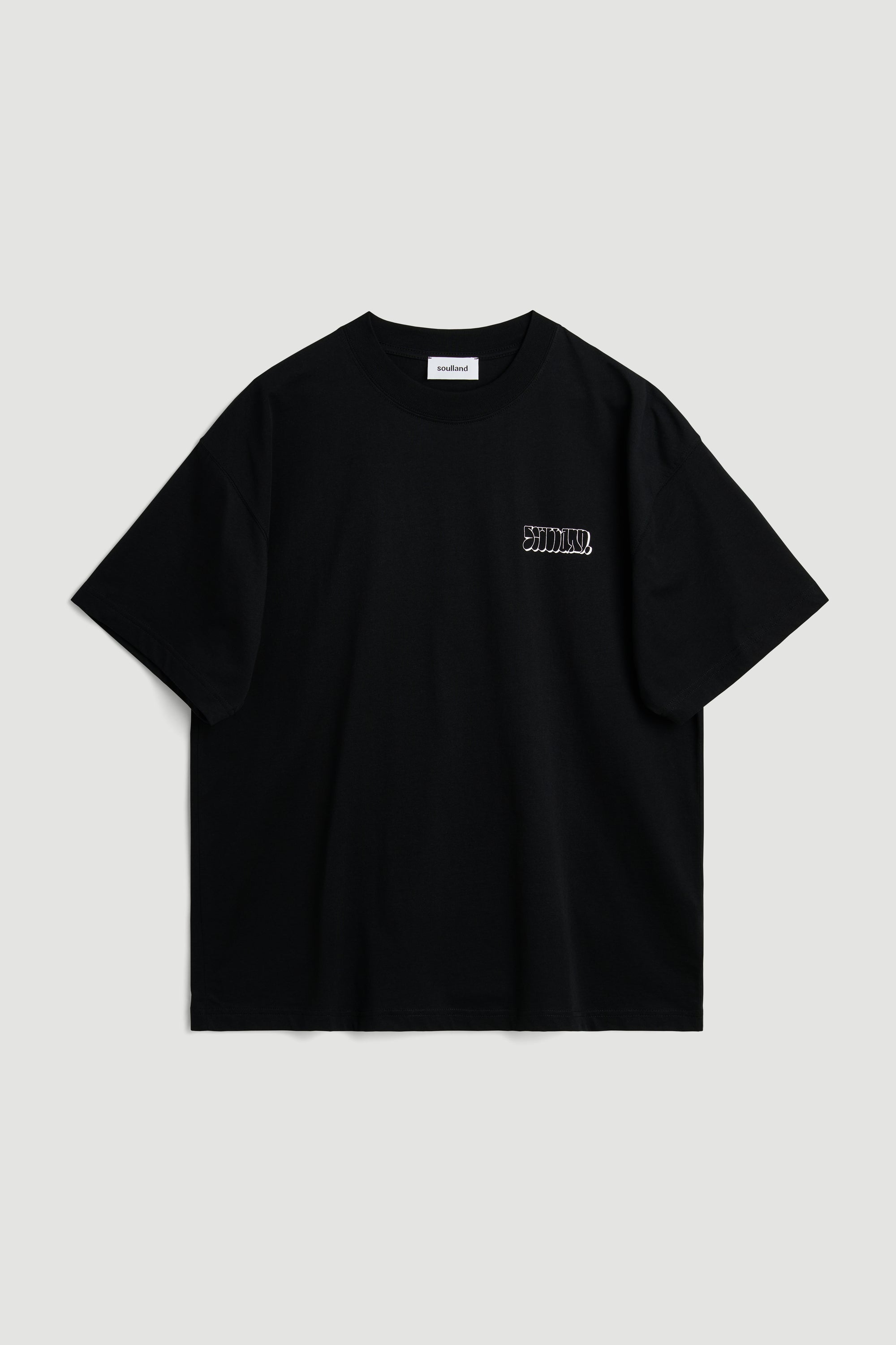 KAI grafitti front & back, Black