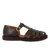 Strap buckle sandal, Dark Brown