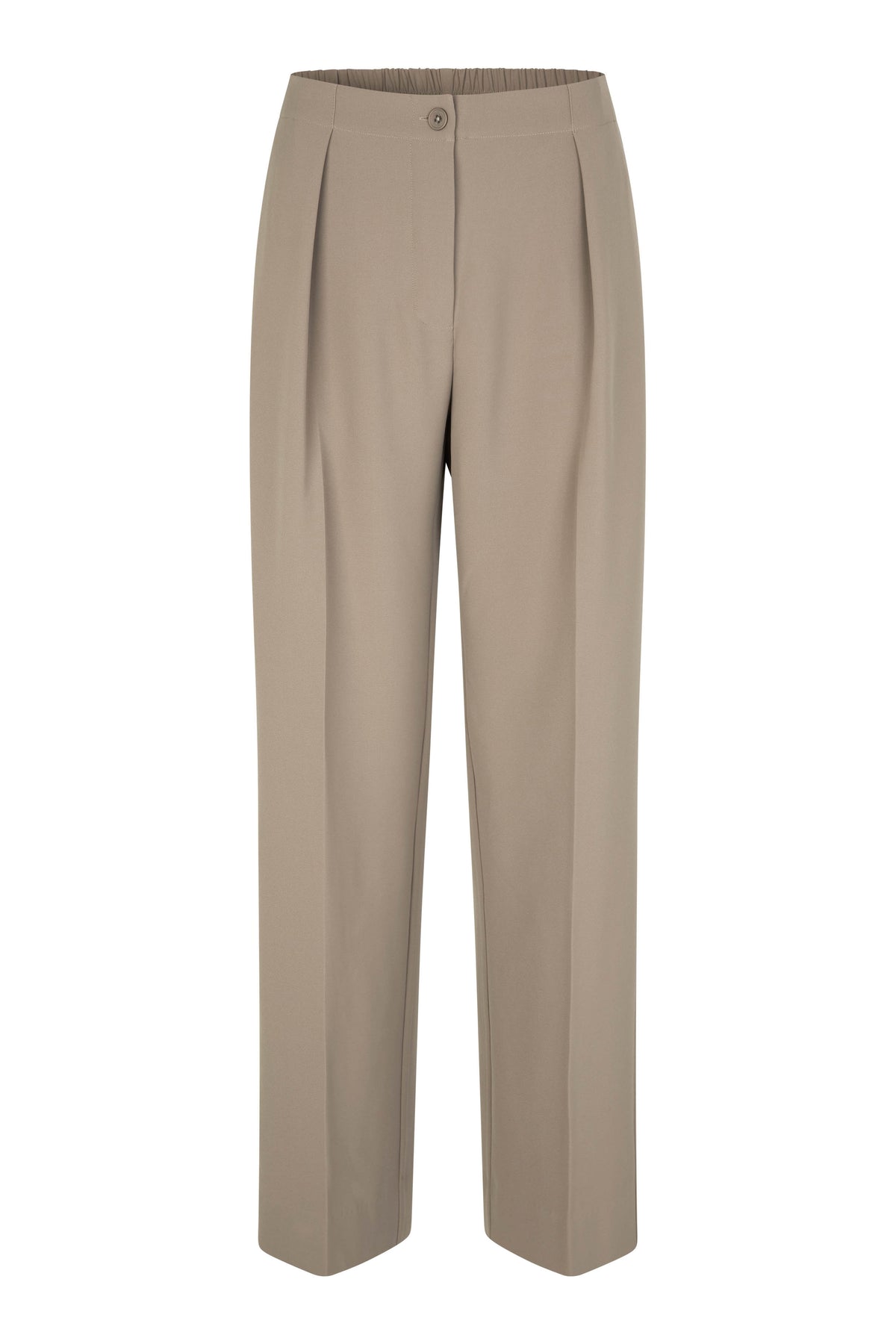 Fique Wide Trousers, Roasted Cashew