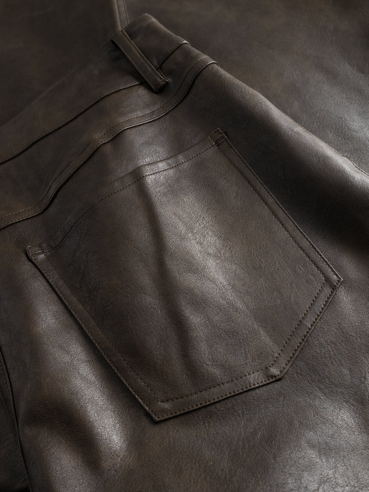 Leondra Pants, Worn Brown