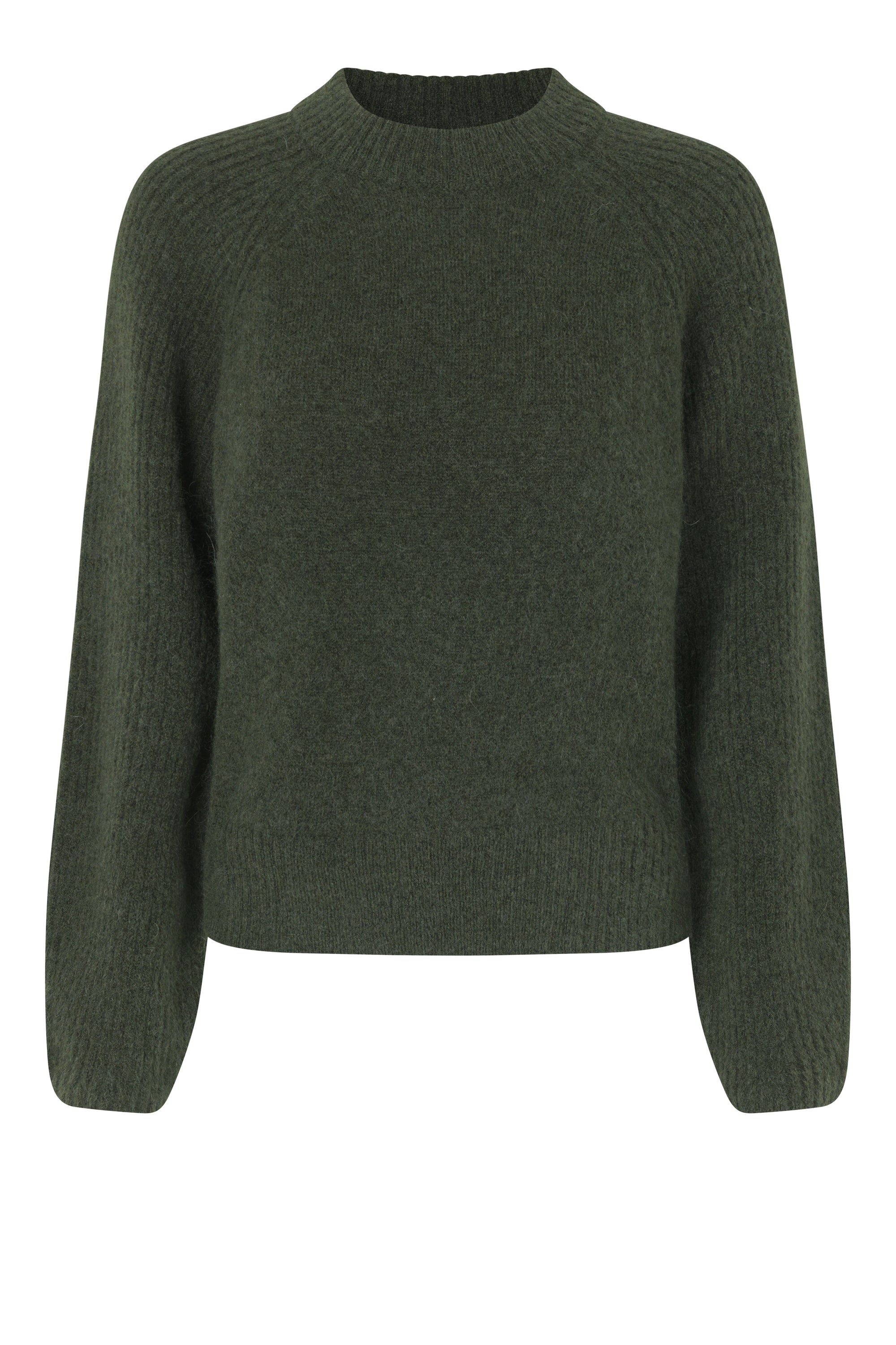 Brookline Knit New O-Neck, Forest