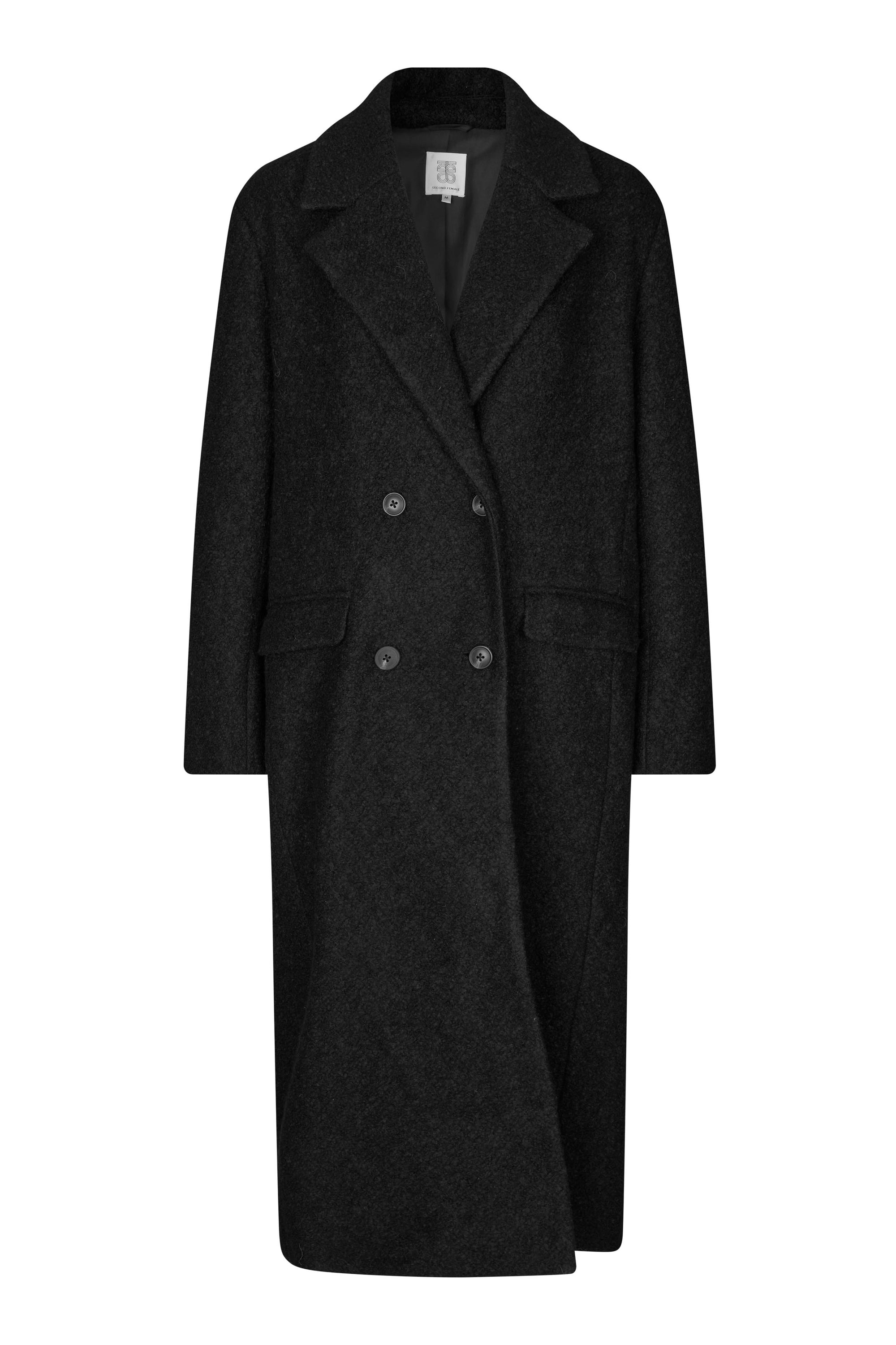 Sherry Coat, Black