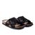 Crochet slip-in footbed sandal, Black