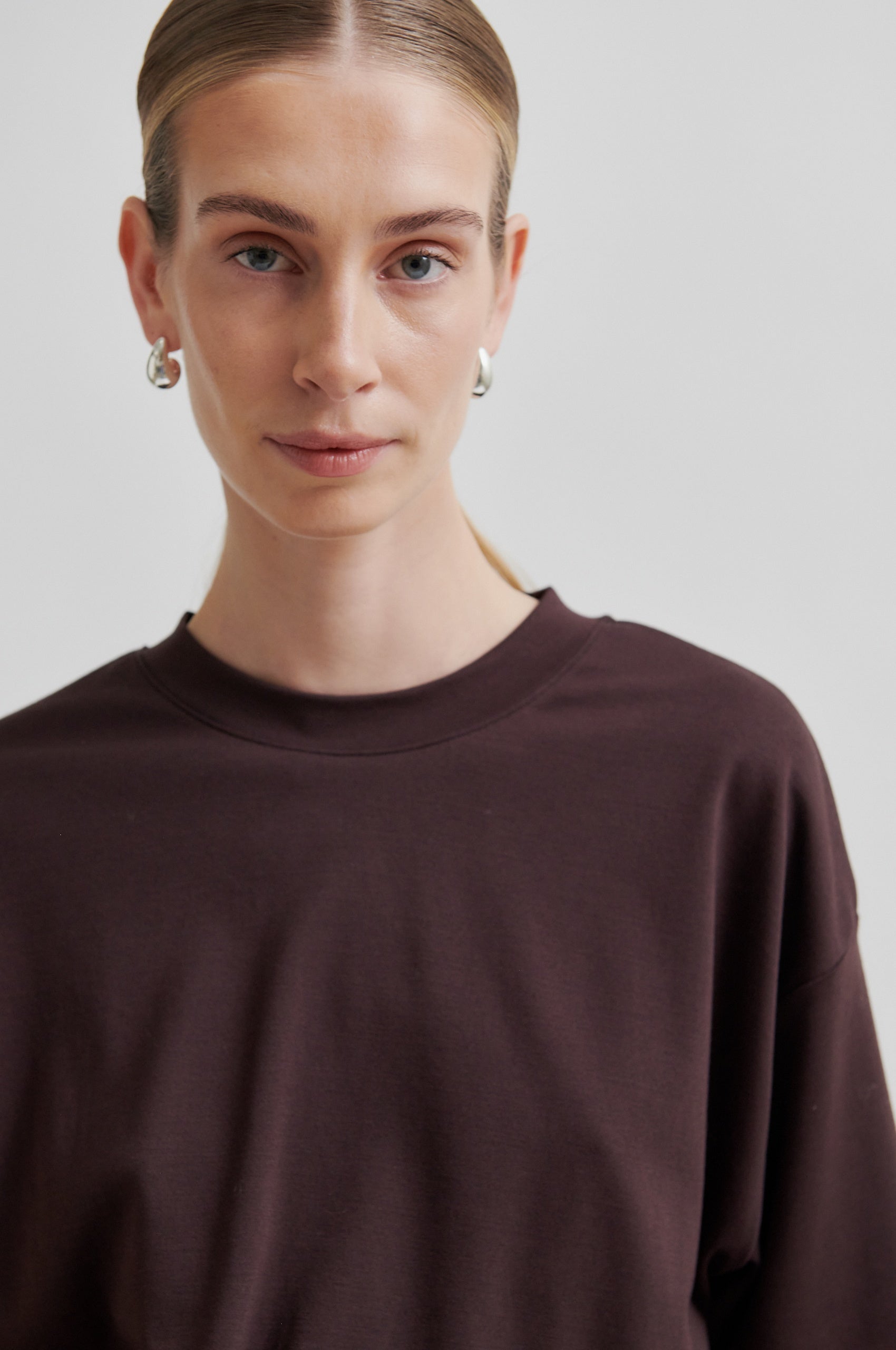 Missouri Tee, Chocolate Plum