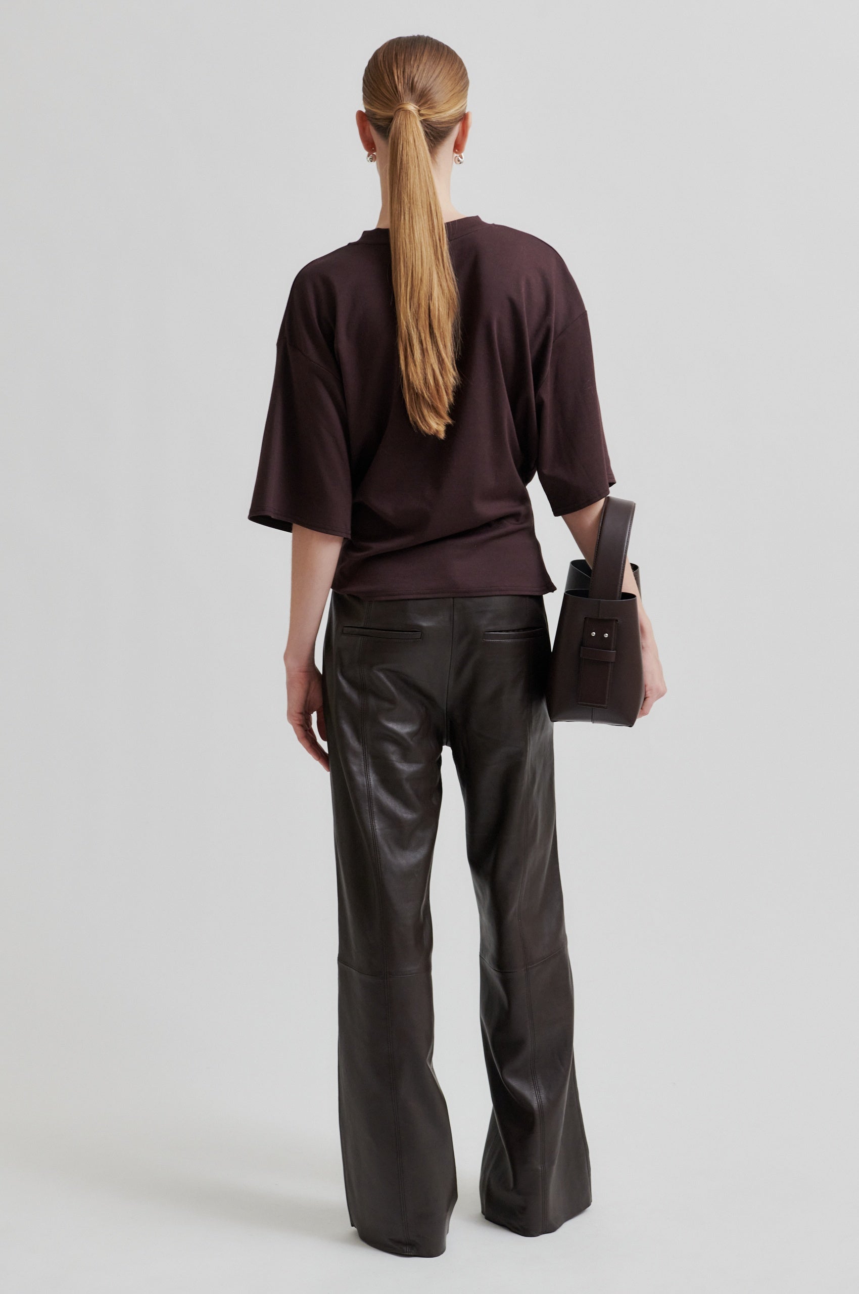 Missouri Tee, Chocolate Plum