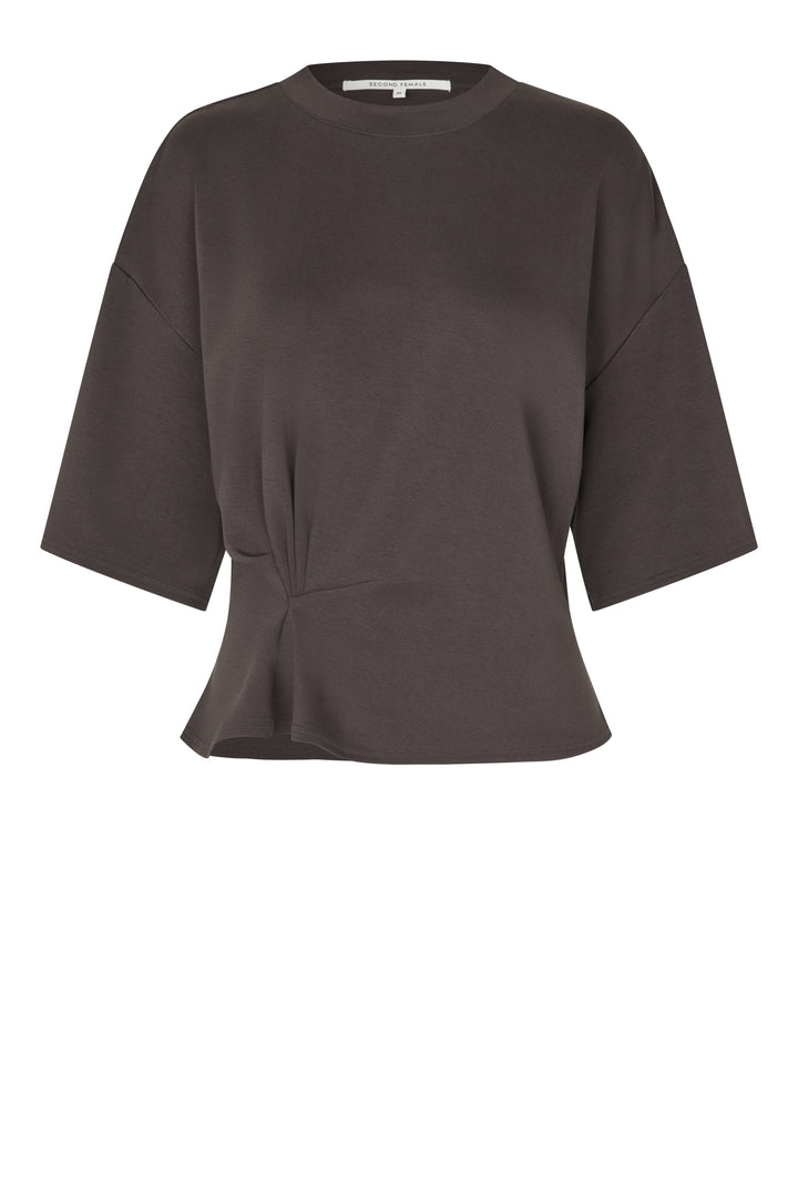 Missouri Tee - Dark Brown Melange