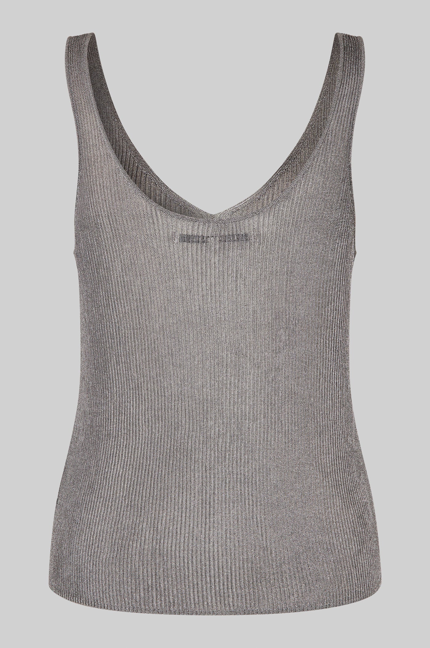 Ellia Knit Top, Charcoal Gray