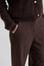 Fique Classic Trousers, Chocolate Plum