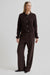 Fique Classic Trousers, Chocolate Plum