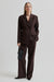 Fique Classic Trousers, Chocolate Plum