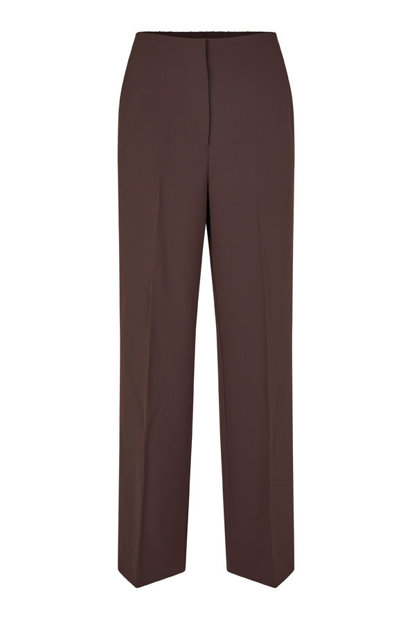 Fique Classic Trousers, Chocolate Plum