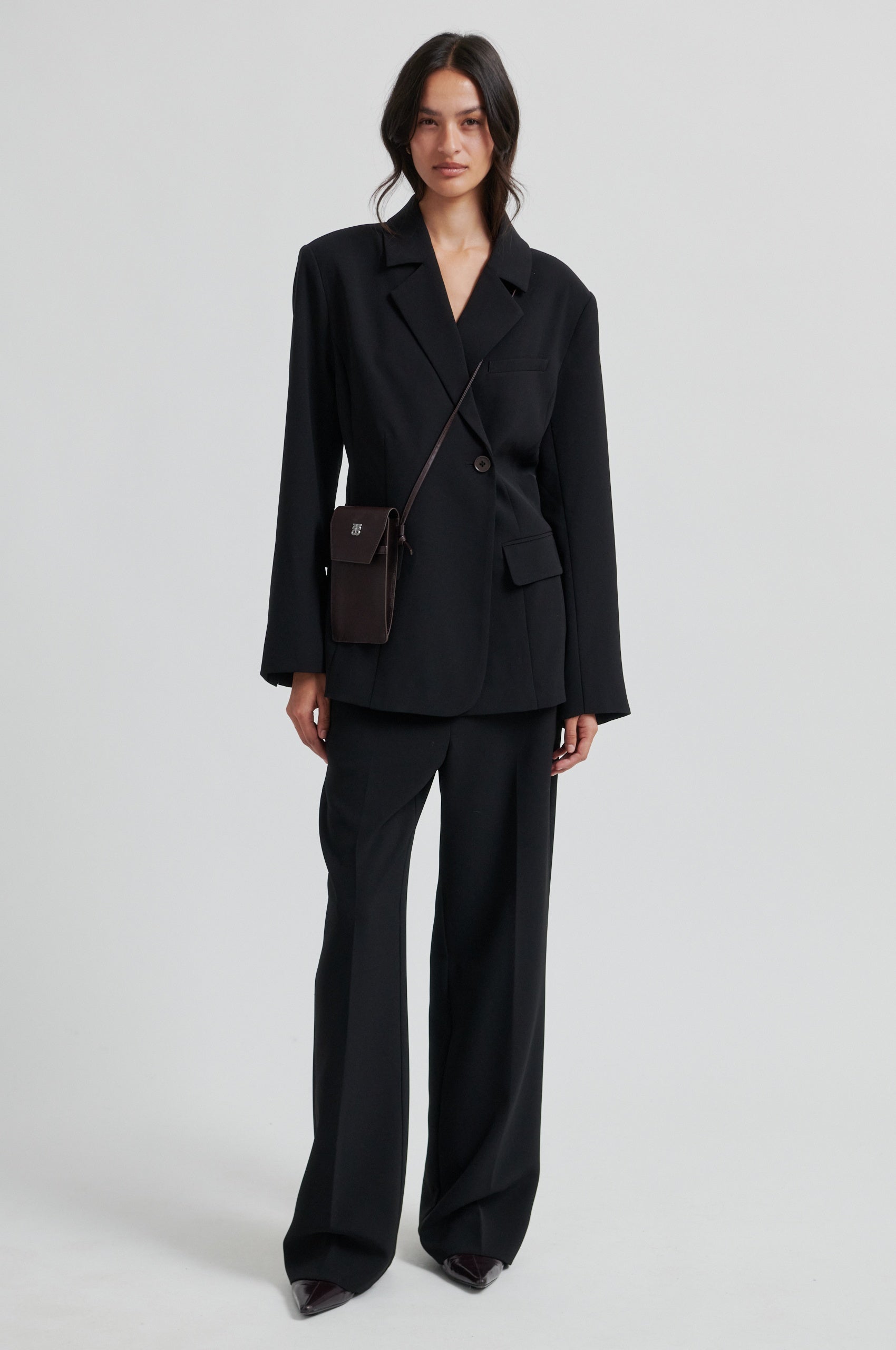 Fique Classic Trousers, Black