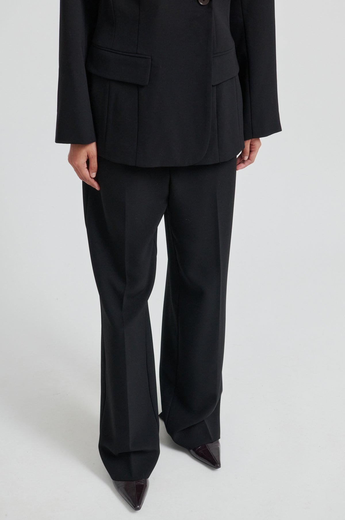 Fique Classic Trousers, Black