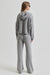 Lounge Knit Hoodie, Grey Melange